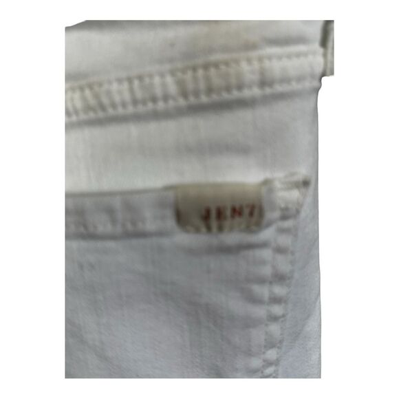 Jen7 by 7 for all mankind white Capri pants strechy jeans size 2 - Picture 5 of 6